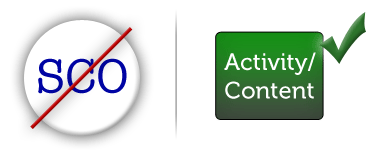 sco-vs-activity scorm tin can api sco vs activity outside of lms